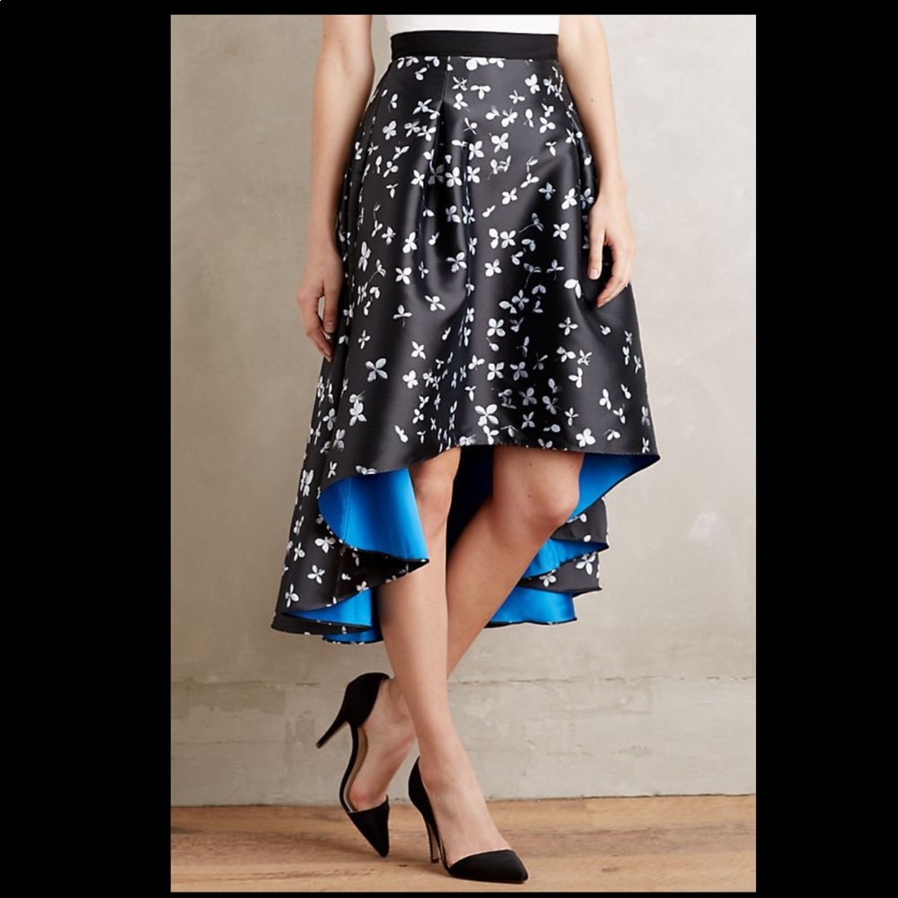 Anthropologie Sachin and babi vivace ball skirt